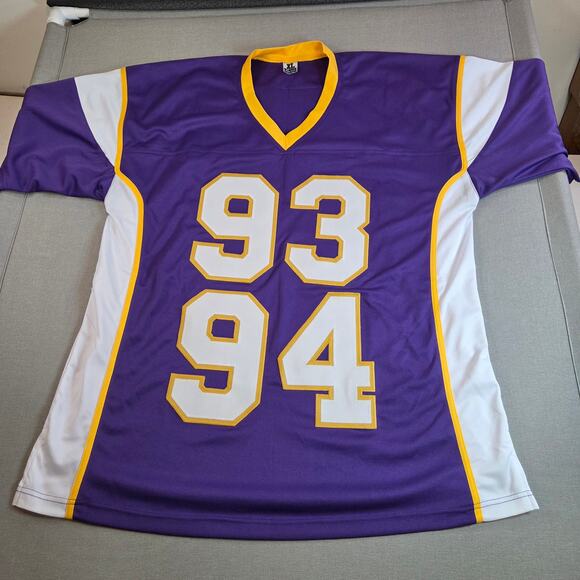 Williams Wall Vikings #93 #94 Kevin Williams Signed Jersey JSA COA XL Purple - Picture 9 of 16
